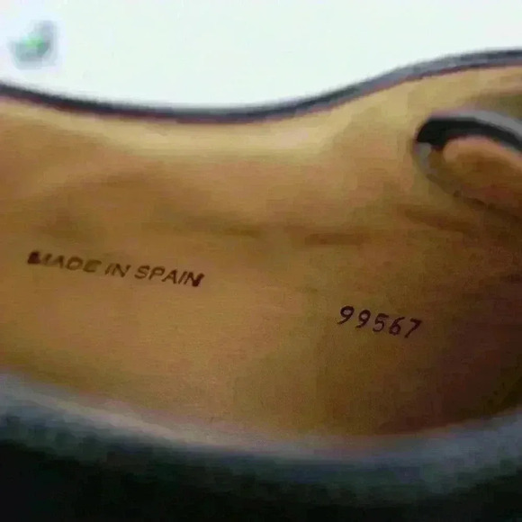 Mezlan Algar Platinum Men's Black Leather Monk Strap Loafers Shoes Size US 12 M - Picture 10 of 12